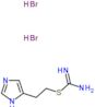 Carbamimidothioic acid, 2-(1H-imidazol-5-yl)ethyl ester, hydrobromide (1:2)