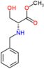 methyl (2R)-2-(benzylamino)-3-hydroxy-propanoate