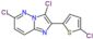 3,6-dichloro-2-(5-chlorothiophen-2-yl)imidazo[1,2-b]pyridazine