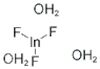 Indium fluoride (InF3), trihydrate