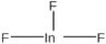 Indium fluoride (InF3)