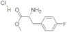 D-Phenylalanine, 4-fluoro-, methyl ester, hydrochloride (1:1)