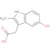1H-Indole-3-acetic acid, 5-hydroxy-2-methyl-