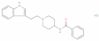 Benzamide, N-[1-[2-(1H-indol-3-yl)ethyl]-4-piperidinyl]-, hydrochloride (1:1)