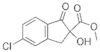 1H-Indene-2-carboxylic acid, 5-chloro-2,3-dihydro-2-hydroxy-1-oxo-, methyl ester