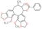 13,14-dimethoxy-6,7-dimethyl-5,6,7,8-tetrahydro[1,3]benzodioxolo[5',6':3,4]cycloocta[1,2-f][1,3]benzodioxol-5-yl benzoate (non-preferred name)