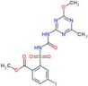 methyl 4-iodo-2-{[(4-methoxy-6-methyl-1,3,5-triazin-2-yl)carbamoyl]sulfamoyl}benzoate