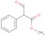 Benzeneacetic acid, α-formyl-, methyl ester