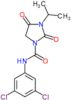 N-(3,5-dichlorophenyl)-2,4-dioxo-3-(propan-2-yl)imidazolidine-1-carboxamide