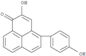 1H-Phenalen-1-one,2-hydroxy-4-(4-hydroxyphenyl)-