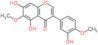 5,7-dihydroxy-3-(3-hydroxy-4-methoxyphenyl)-6-methoxy-4H-chromen-4-one