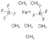 tetrafluoroborato de hierro(II) hexahidrato