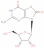 7-thia-8-oxoguanosine