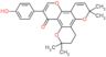 11-(4-hydroxyphenyl)-2,2,6,6-tetramethyl-3,4-dihydro-2H,6H,12H-dipyrano[2,3-f:2',3'-h]chromen-12-o…