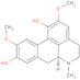 (6aS)-2,10-dimethoxy-6-methyl-5,6,6a,7-tetrahydro-4H-dibenzo[de,g]quinoline-1,9-diol