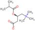(3R)-3-[(2-methylpropanoyl)oxy]-4-(trimethylammonio)butanoate