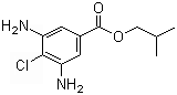 Benzoic acid, 3,5-diamino-4-chloro-, 2-methylpropyl ester