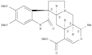 Spiro[3H-indol-3,6'(4'aH)-[1H]pyrano[3,4-f]indolizin]-4'-carbonsäure, 1,2,5',5'a,7',8',10',10'a-oc…