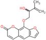 9-[(2-hydroxy-3-methylbut-3-en-1-yl)oxy]-7H-furo[3,2-g]chromen-7-one