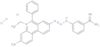 8-[3-(m-amidinophenyl)-2-triazeno]-3-amino-5-ethyl-6-phenylphenanthridinium chloride hydrochloride