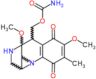 2,7b-Diazabenzo[f]cycloprop[cd]indene-4,7-dione, 3-[[(aminocarbonyl)oxy]methyl]-1,2,2a,3,7c,7d-h...