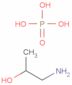 2-Propanol, 1-amino-, phosphate (1:?)