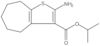 1-Methylethyl 2-amino-5,6,7,8-tetrahydro-4H-cyclohepta[b]thiophene-3-carboxylate