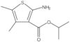 1-Methylethyl 2-amino-4,5-dimethyl-3-thiophenecarboxylate