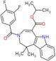 propan-2-yl 3-(3,4-difluorobenzoyl)-1,1-dimethyl-1,2,3,6-tetrahydroazepino[4,5-b]indole-5-carboxylate