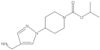 1-Methylethyl 4-[4-(aminomethyl)-1H-pyrazol-1-yl]-1-piperidinecarboxylate