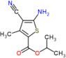 1-methylethyl 5-amino-4-cyano-3-methylthiophene-2-carboxylate