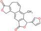 (8R)-8-(furan-3-yl)-7-methyl-4,8-dihydro-3H-furo[3',4':3,4]cyclohepta[1,2-f][2]benzofuran-3,10(1H)…