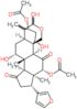 (1S,3R,5R,7R,8S,9S,10S,12R,13S,14S,17R)-17-(furan-3-yl)-1,7,20-trihydroxy-4,8,13-trimethyl-11,15-dioxohexadecahydro-4,10-(methanooxymethano)cyclopenta[a]phenanthrene-3,12-diyl diacetate
