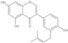 4H-1-Benzopyran-4-one,5,7-dihydroxy-3- [4-hydroxy-3-(3-methyl-2-butenyl)phenyl]-