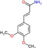 (2E)-3-(3,4-dimethoxyphenyl)prop-2-enamide