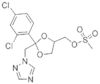 2-(2,4-DICHLOROPHENYL)-2-(1,2,4-TRIAZOL-1-YL METHYL)-1,3-DIOXALANE-4-YL METHYL METHANE SULFONATE