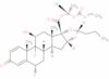 (1S)-1-[(Etoxicarbonil)oxi]etil (6α,11β,16α,17α)-16,17-[(1R)-butilidenobis(oxi)]-6,9-difluoro-11-h…