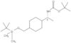 Carbamic acid, [(1R)-1-[4-[[[(1,1-dimethylethyl)dimethylsilyl]oxy]methyl]cyclohexyl]ethyl]-, 1,1-dimethylethyl ester