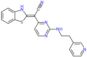 (2E)-1,3-benzothiazol-2(3H)-ylidene{2-[(2-pyridin-3-ylethyl)amino]pyrimidin-4-yl}ethanenitrile