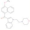 Methanone,(4-methoxy-1-naphthalenyl)[1-[2-(4-morpholinyl)ethyl]-1H-indol-3-yl]-