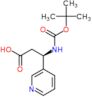 (3R)-3-[(tert-butoxycarbonyl)amino]-3-pyridin-3-ylpropanoic acid