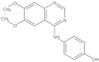 4-(4-Hydroxyphenylamino)-6,7-dimethoxyquinazoline