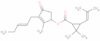 2-methyl-4-oxo-3-(pent-2-enyl)cyclopent-2-enyl chrysanthemate