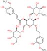 2-(3-hydroxy-4-methoxyphenyl)ethyl 6-deoxy-alpha-L-mannopyranosyl-(1->3)-[beta-D-galactopyranosyl-…