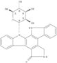 5H-Indolo[2,3-a]pyrrolo[3,4-c]carbazol-5-one,13-(6-deoxy-a-L-mannopyranosyl)-6,7,12,13-tetrahydro-