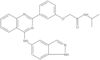 2-[3-[4-(1H-Indazol-5-ylamino)-2-quinazolinyl]phenoxy]-N-(1-methylethyl)acetamide