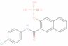 N-(4-Chlorophenyl)-3-(phosphonooxy)-2-naphthalenecarboxamide