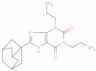 1,3-dipropyl-8-(3-noradamantyl)xanthine