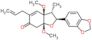 (2S,3R,3aS,7aR)-2-(1,3-Benzodioxol-5-yl)-3,3a,7,7a-tetrahydro-3a,7a-dimethoxy-3-methyl-5-(2-propen…