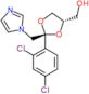 1,3-Dioxolane-4-methanol, 2-(2,4-dichlorophenyl)-2-(1H-imidazol-1-ylmethyl)-, trans-